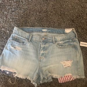 Jean shorts